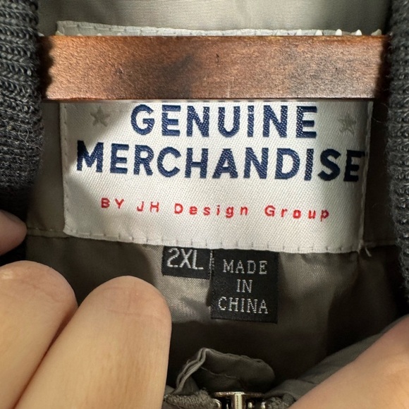 MLB Mariners Bomber Jacket Grey Sports Jacket Baseball Men’s Size 2XL - Picture 6 of 11